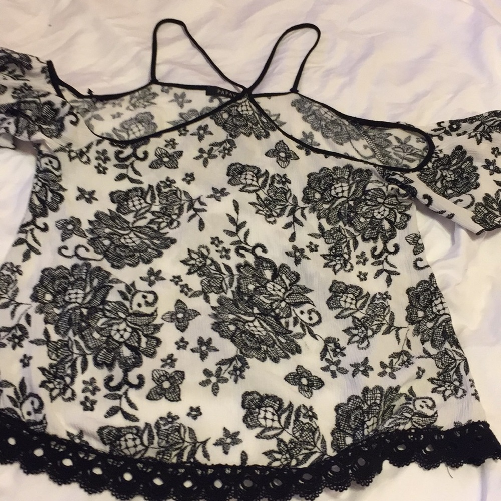 Open shoulder top